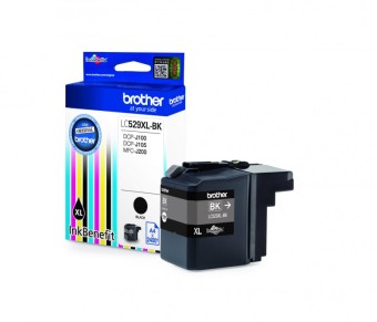 Originln cartridge Brother LC-529XL BK (ern)