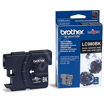 Originln cartridge Brother LC-980BK (ern)