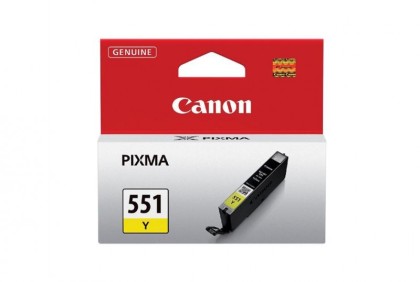 Originální cartridge Canon CLI-551Y (Žlutá)
