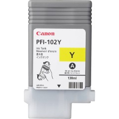 Cartridge do tiskárny Originální cartridge Canon PFI-102Y (Žlutá)