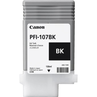 Originální cartridge Canon PFI-107BK (Černá)