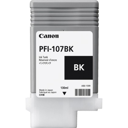 Originln cartridge Canon PFI-107BK (ern)