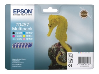 Sada originlnch cartridge EPSON T0487 - obsahuje T0481-T0486