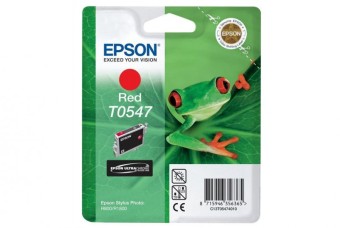 Originln cartridge EPSON T0547 (erven)