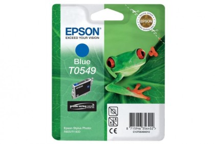 Originln cartridge EPSON T0549 (Modr)