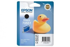 Cartridge do tiskrny Originln cartridge EPSON T0551 (ern)