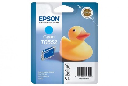Originální cartridge EPSON T0552 (Azurová)