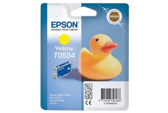 Originln cartridge EPSON T0554 (lut)