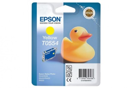 Originální cartridge EPSON T0554 (Žlutá)