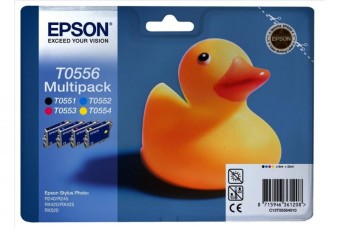 Sada originálních cartridge EPSON T0556 - obsahuje T0551-T0554