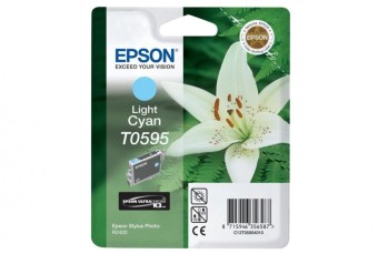 Originln cartridge Epson T0595 (Svtle azurov)