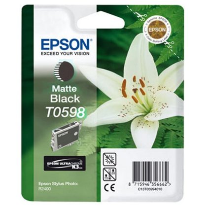 Originální cartridge Epson T0598 (Matně černá)