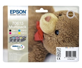 Sada originálních cartridge EPSON T0615 - obsahuje T0611-T0614