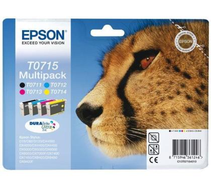 Sada originálních cartridge EPSON T0715 - obsahuje T0711-T0714