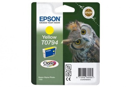 Originln cartridge EPSON T0794 (lut)