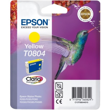 Originální cartridge EPSON T0804 (Žlutá)
