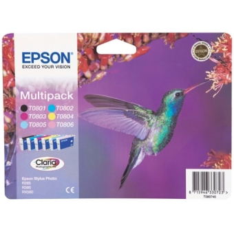 Sada originlnch cartridge EPSON T0807 - obsahuje T0801-T0806