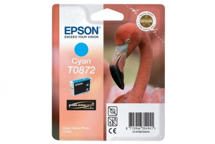 Originální cartridge EPSON T0872 (Azurová)