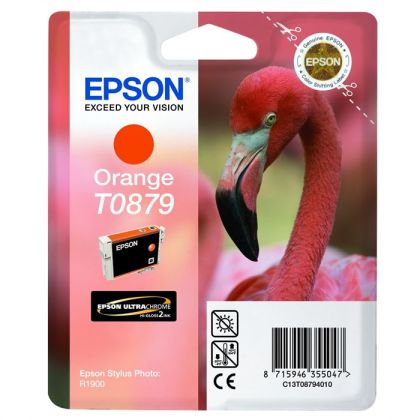 Originální cartridge EPSON T0879 (Oranžová)