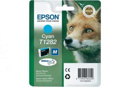 Originální cartridge EPSON T1282 (Azurová)