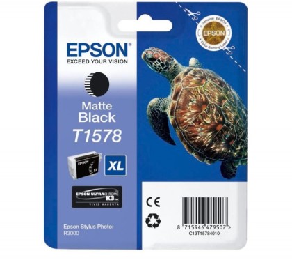 Origin�ln� cartridge EPSON T1578 (Matn� �ern�)