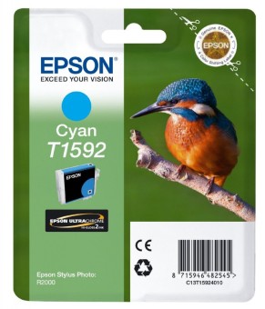 Originln cartridge EPSON T1592 (Azurov)