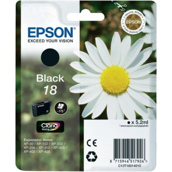 Originální cartridge EPSON T1801 (Černá)