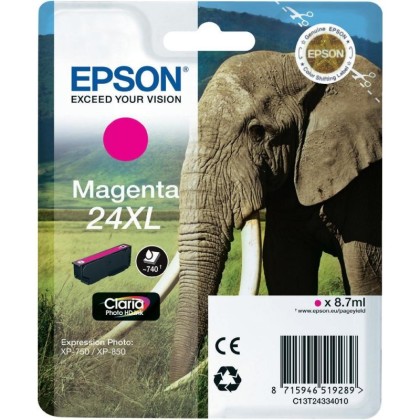 Originln cartridge EPSON T2433 (Purpurov)