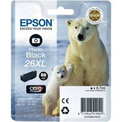 Cartridge do tiskrny Originln cartridge EPSON T2631 (Foto ern)