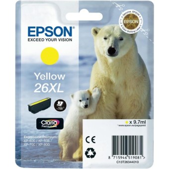 Originální cartridge EPSON T2634 (Žlutá)