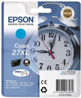 Originln cartridge EPSON T2712 (Azurov)