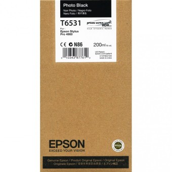 Originln cartridge Epson T6531 (Foto ern)