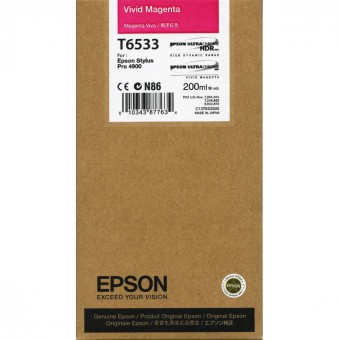 Originln cartridge Epson T6533 (iv purpurov)