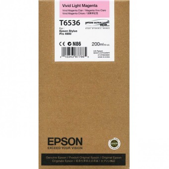 Originln cartridge Epson T6536 (iv svtle purpurov)