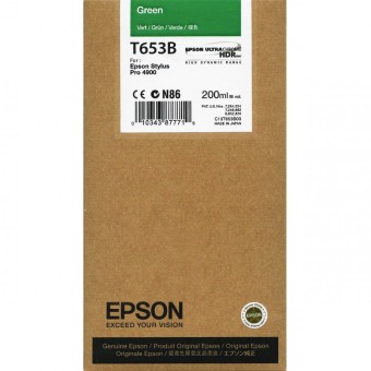 Originln cartridge Epson T653B (Zelen)
