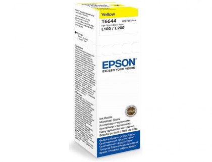 Originální lahev Epson T6644 (Žlutá)
