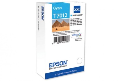 Originální cartridge EPSON T7012 XXL (Azurová)