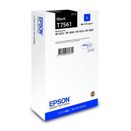 Originální cartridge Epson T7561 (Černá)