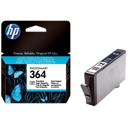 Originln cartridge HP . 364PBK (CB317EE) (ern photo)