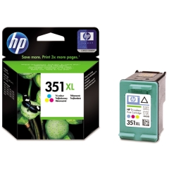 Cartridge do tiskrny Originln cartridge HP . 351 XL C (CB338EE) (Barevn)