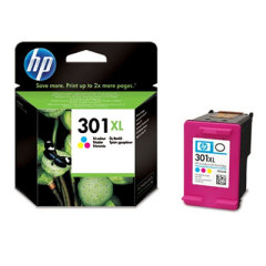 Cartridge do tiskrny Originln cartridge HP . 301 C XL (CH564EE) (Barevn)