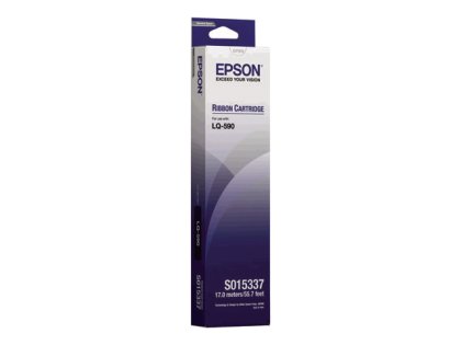 Originální páska Epson C13S015337 (černá)