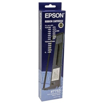 Originální páska Epson C13S015633 (černá)