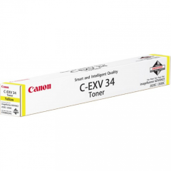 Toner do tiskrny Originln toner CANON EXV-34 Y (lut)