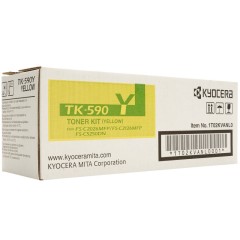 Toner do tiskrny Originln toner KYOCERA TK-590Y (lut)