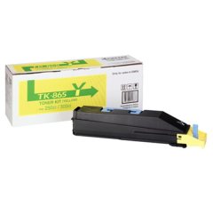 Toner do tiskrny Originln toner KYOCERA TK-865Y (lut)