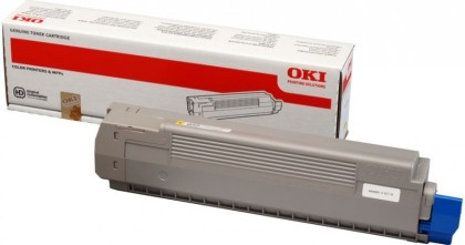 Originální toner OKI 44643001 (Žlutý)