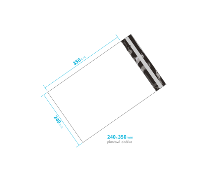 Plastov oblka 240x350mm