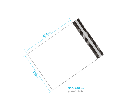 Plastov oblka 350x450mm