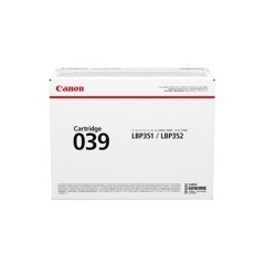 Toner do tiskrny Originln toner CANON CRG-039 (ern)